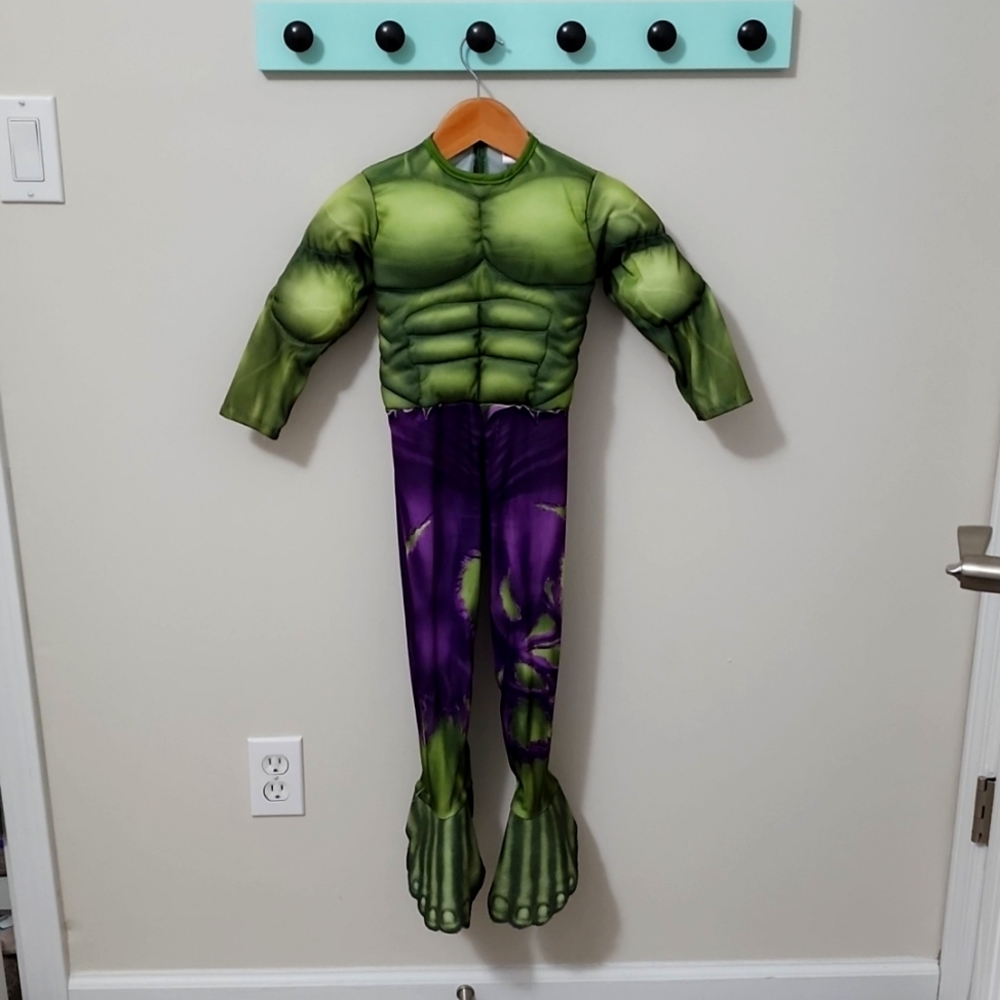 Hulk halloween costume for toddler 2T-4T
